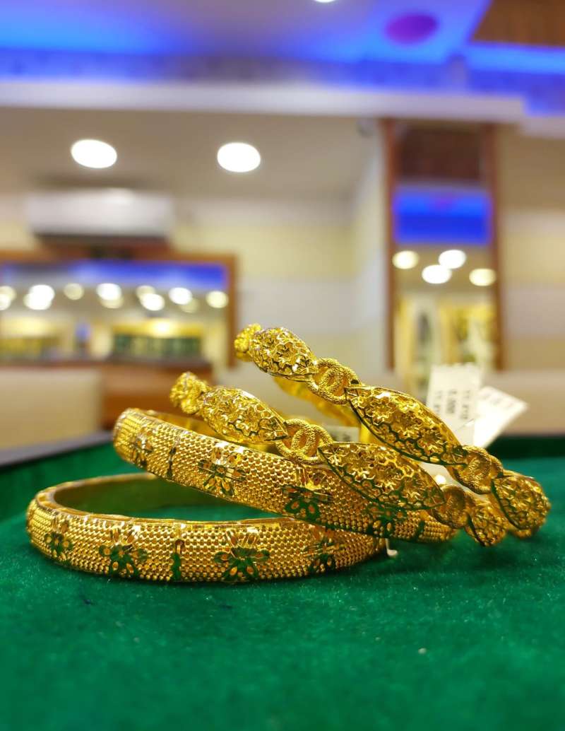 Women Gold Bangle Women Dubai Bangles Women Gold Bracelet Beautiful Design  Gold Bracelet Gold Bangle Gold Bracelet for Her - Etsy
